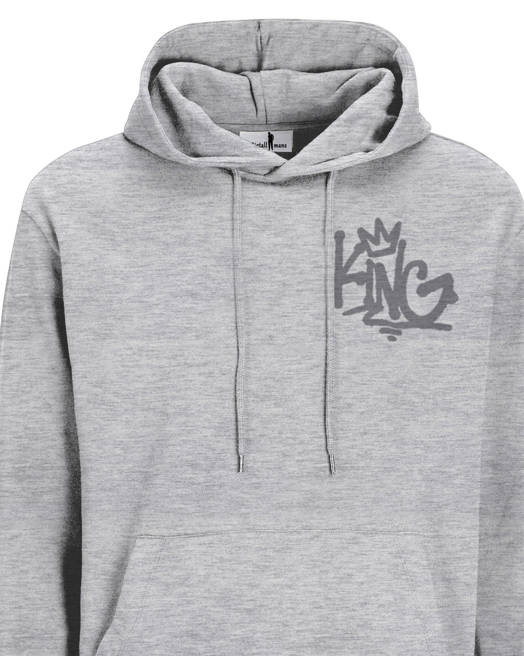 Jacquard King Large Cotton Hoodie