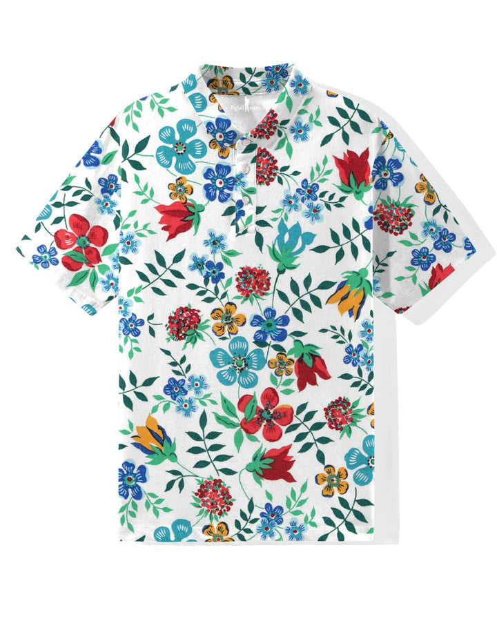 Dream Garden Men's Plus Size Polo Short Sleeve