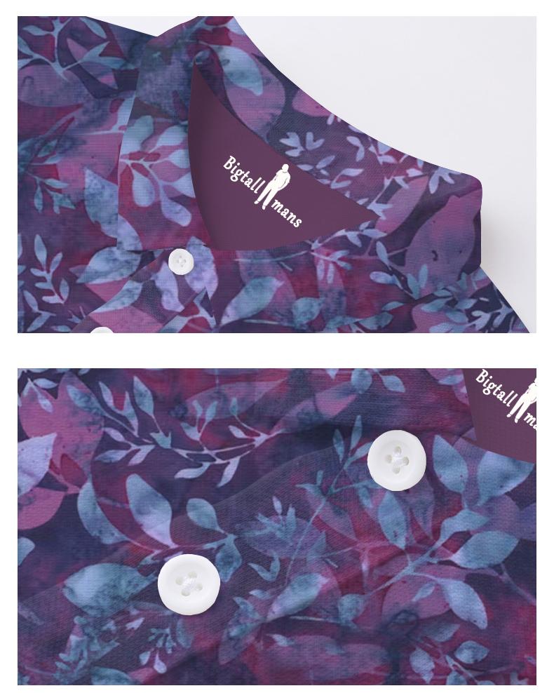 Violet Batik Men's Polo Short Sleeve