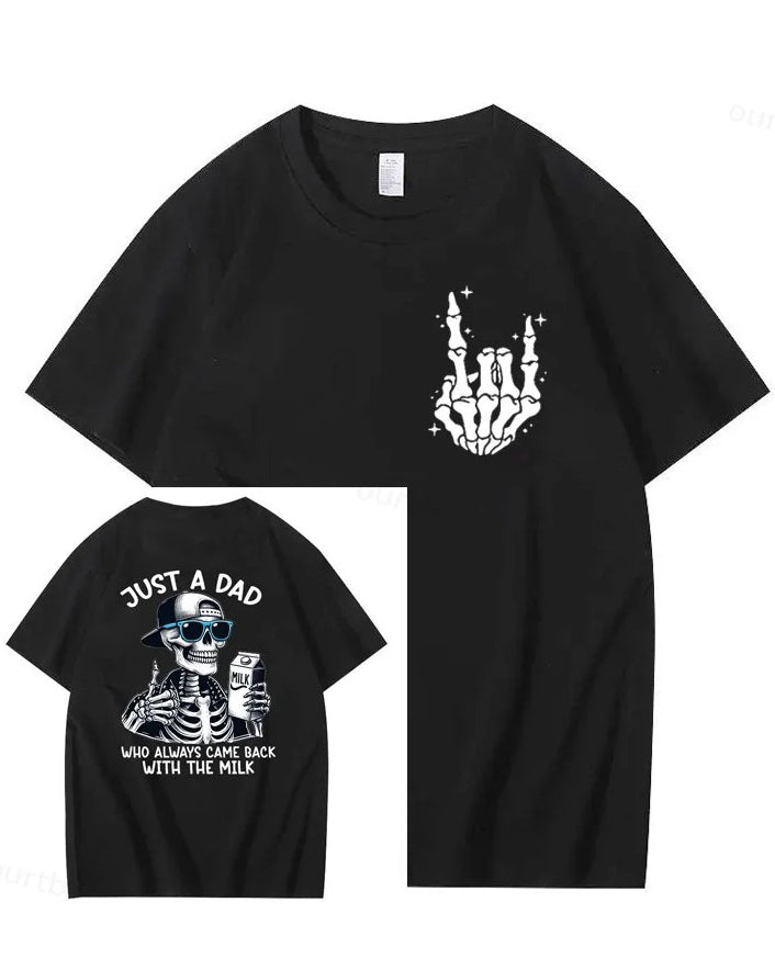 S-3XL Chill Skull Cartoon Summer T-Shirt