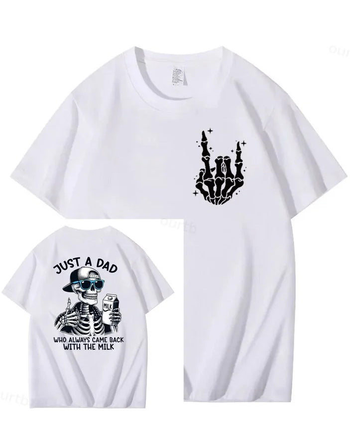 S-3XL Chill Skull Cartoon Summer T-Shirt