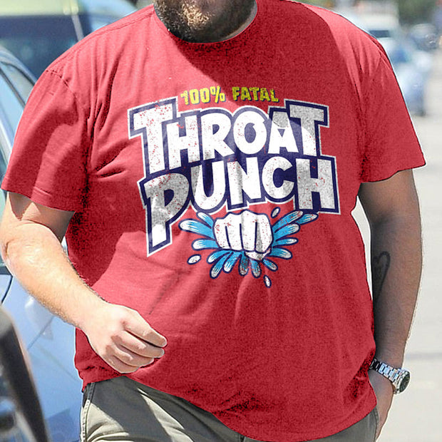 Plus Size Throat Punch T-shirt