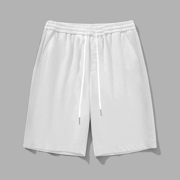Men's Plus Size Solid Color Shorts